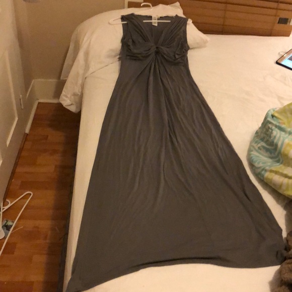 Max Studio Maxi Dress Medium Grey - Picture 2 of 5